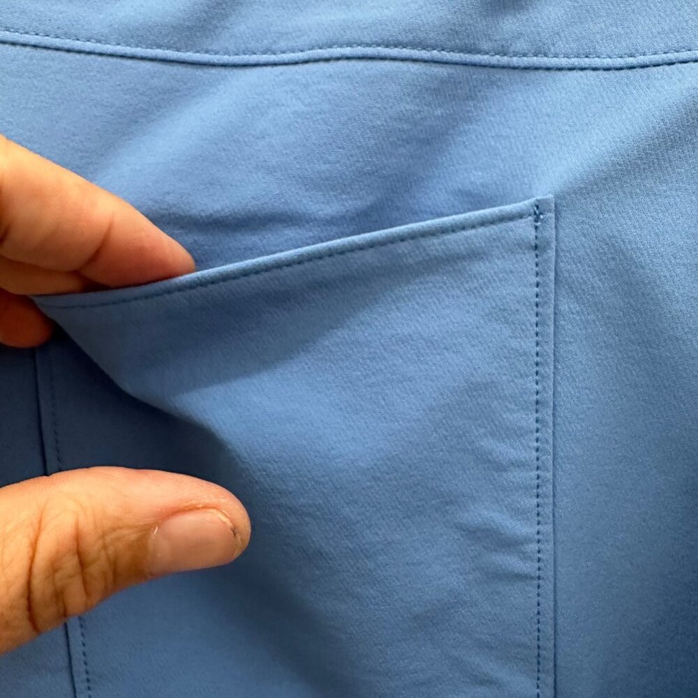 Peter Millar Light Blue Tech Performance Nylon St… - image 4